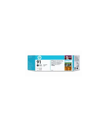 Cartouche d'encre noire photo HP 91 775 ml