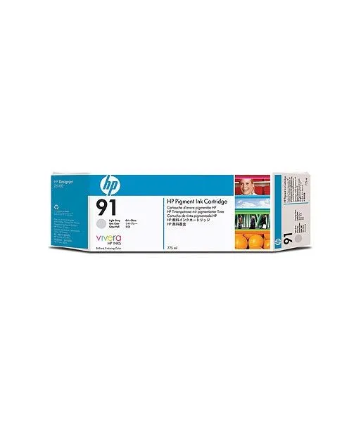 Cartouche d'encre gris clair HP 91 775 ml