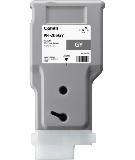 Cartouche d'encre CANON Gris PFI-206 GY 300ml