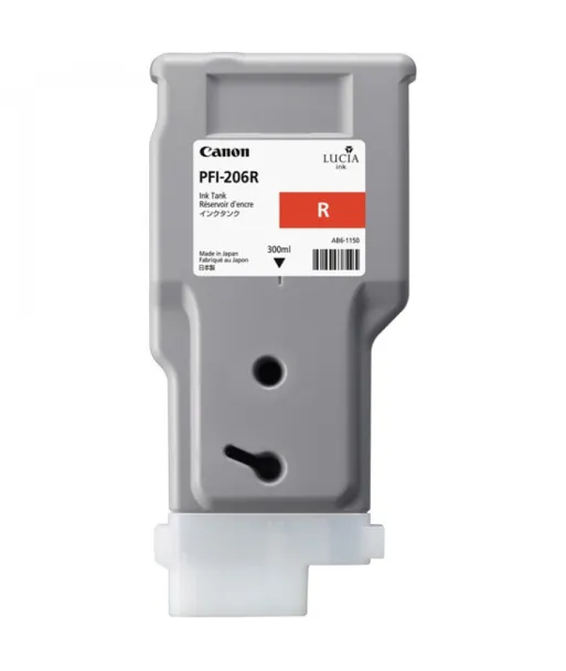 Cartouche d'encre CANON Rouge PFI-206 R 300ml