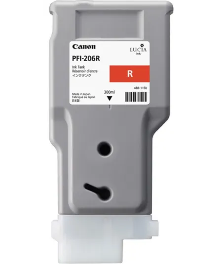 Cartouche d'encre CANON Rouge PFI-206 R 300ml