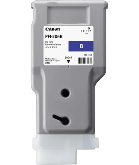 Cartouche d'encre CANON Bleu PFI-206 B 300ml