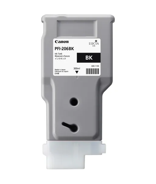 Cartouche d'encre CANON Noir PFI-206 BK 300ml