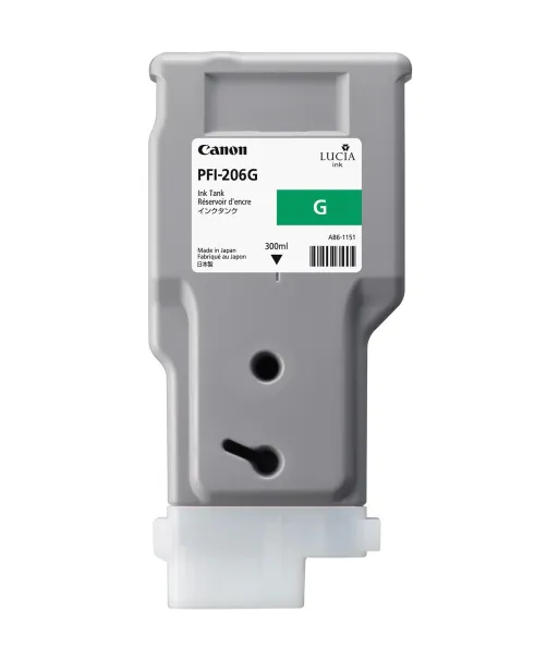 Cartouche d'encre CANON Vert PFI-206 G 300ml