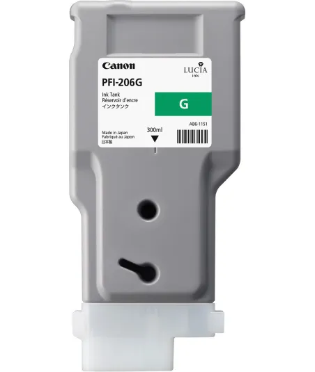 Cartouche d'encre CANON Vert PFI-206 G 300ml