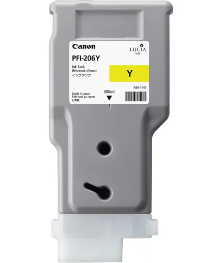 Cartouche d'encre CANON Jaune PFI-206 Y 300ml