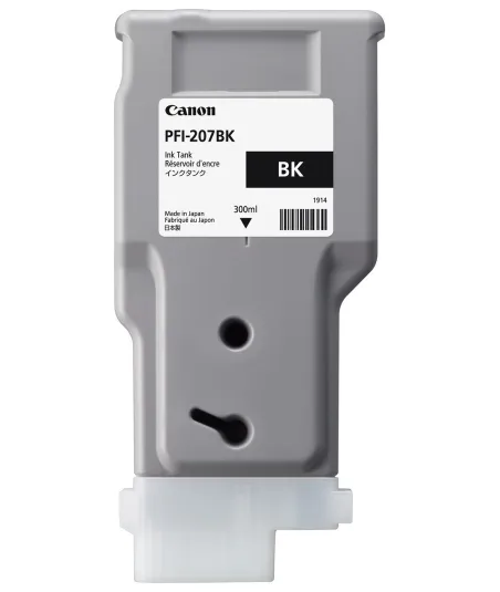 Cartouche d'encre CANON Noir PFI-207 BK 300Ml