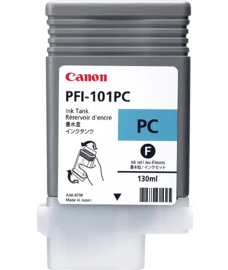 Cartouche d'encre CANON Cyan Photo LUCIA PFI-101 PC 130Ml