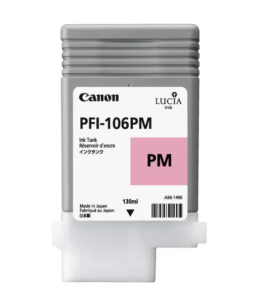 Cartouche d'encre CANON Magenta Photo PFI-106 PM 130Ml