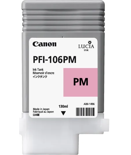 Cartouche d'encre CANON Magenta Photo PFI-106 PM 130Ml