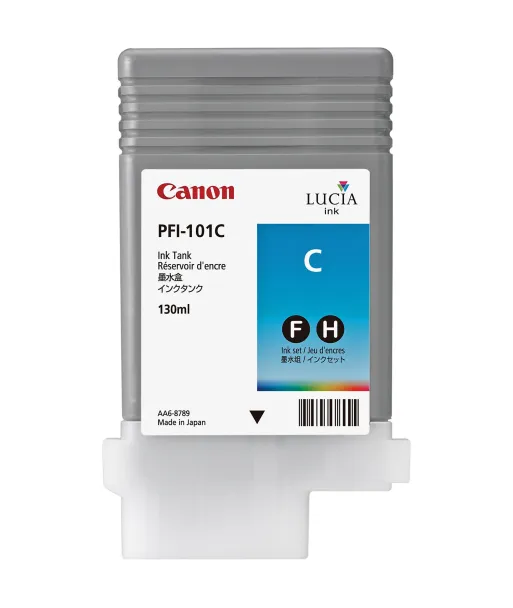 Cartouche d'encre CANON Cyan PFI-101 C 130Ml