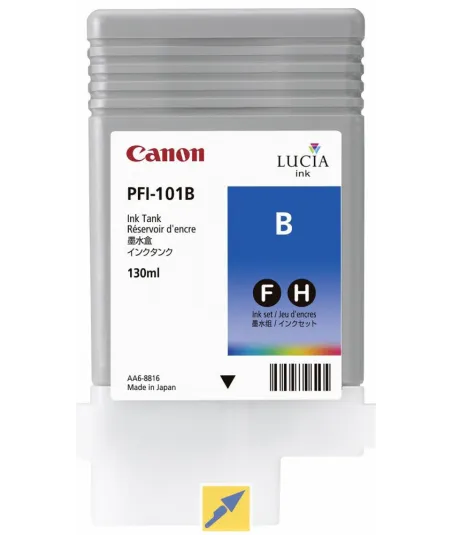 Cartouche d'encre  CANON Bleu PFI-101B 130ML