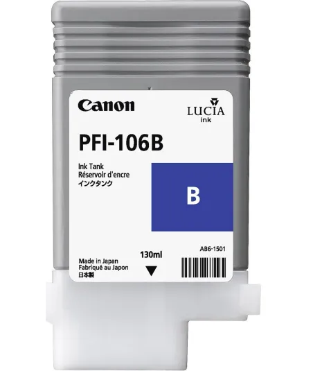 Cartouche d'encre CANON Bleu PFI-106 B 130Ml