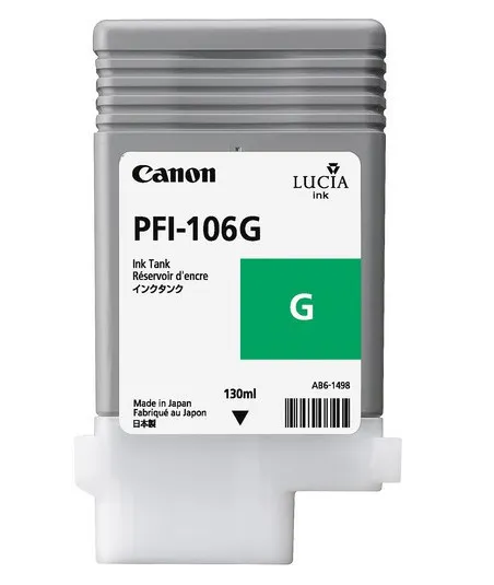 Cartouche d'encre CANON Vert PFI-106 G 130ml