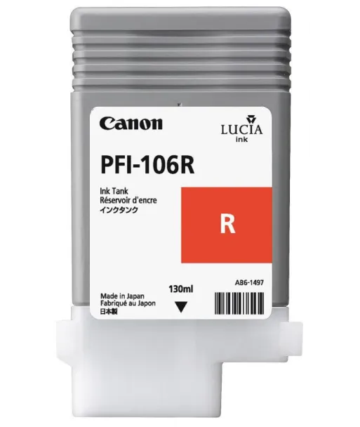 Cartouche d'encre CANON Rouge PFI-106 R 130ml