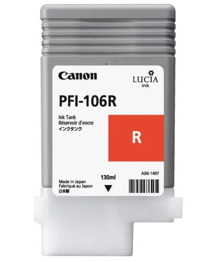 Cartouche d'encre CANON Rouge PFI-106 R 130ml