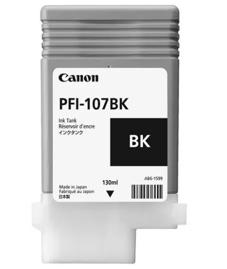 Cartouche d'encre CANON Noir Photo PFI-107 BK 130ml