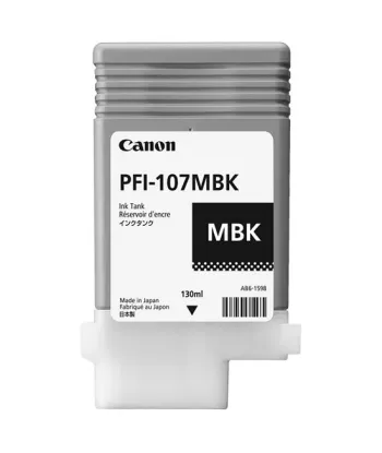 Cartouche d'encre CANON Noir Mat PFI-107 MBK 130ml