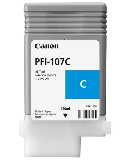 Cartouche d'encre CANON Cyan PFI-107 C 130ml
