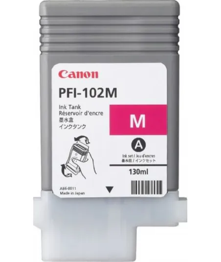 Cartouche d'encre CANON Magenta LUCIA PFI-102 M - 130ml