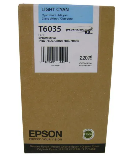 Cartouche d'encre Cyan Clair Epson 220Ml