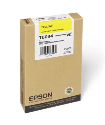 Cartouche d'encre Jaune Epson 220Ml