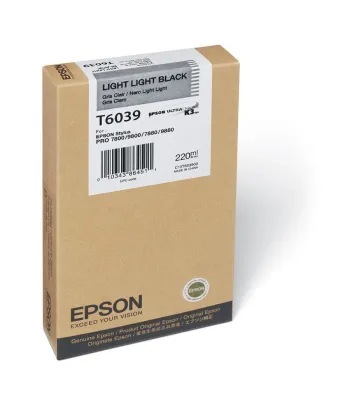 Cartouche d'encre Gris Clair Epson 220Ml