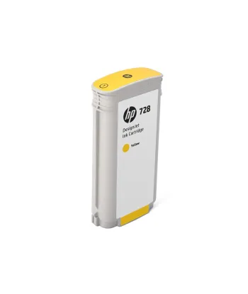 Cartouche d'encre Jaune HP 728 130ML