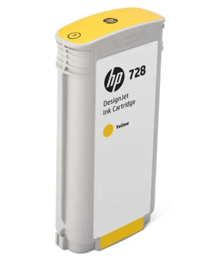 Cartouche d'encre Jaune HP 728 130ML