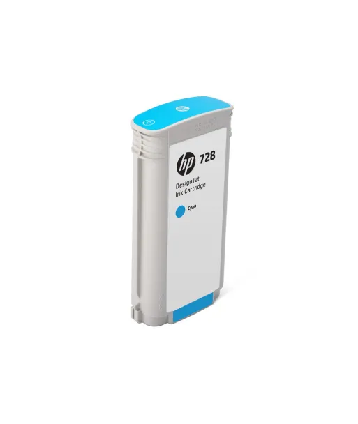 Cartouche d'encre Cyan HP 728 130ML