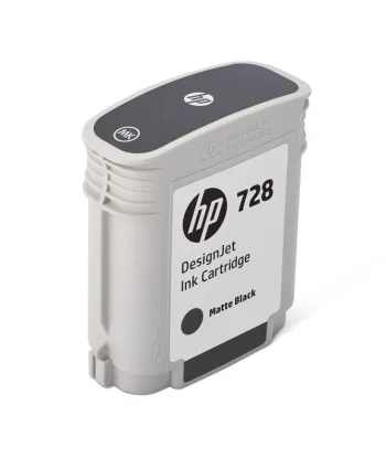 Cartouche d'encre Noir mat HP 728 69ML