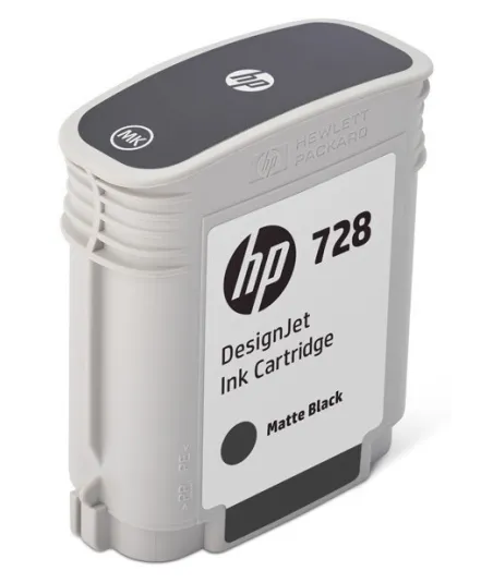 Cartouche d'encre Noir mat HP 728 69ML