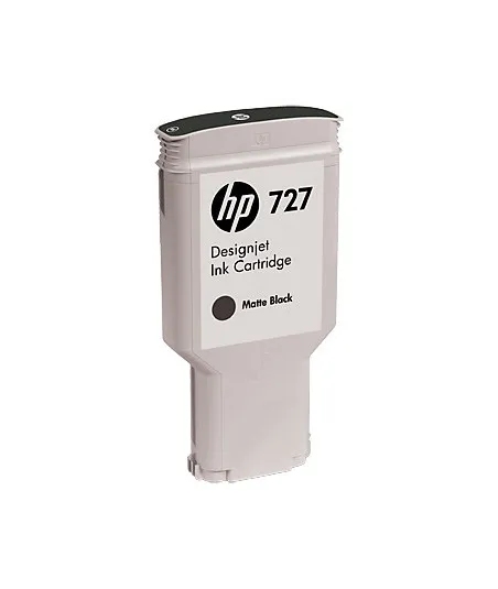 Cartouche d'encre Noir mat HP 727 300ML