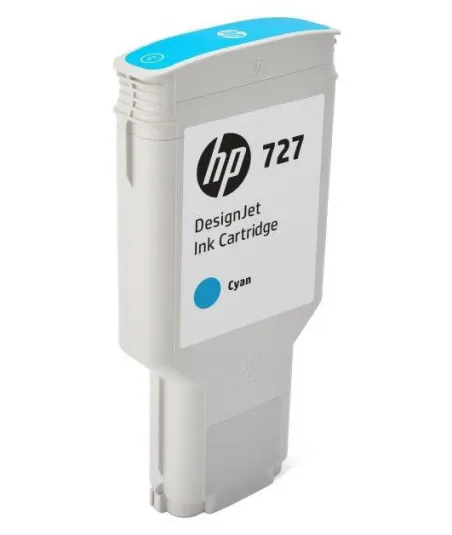 Cartouche d'encre Cyan HP 727 300ML