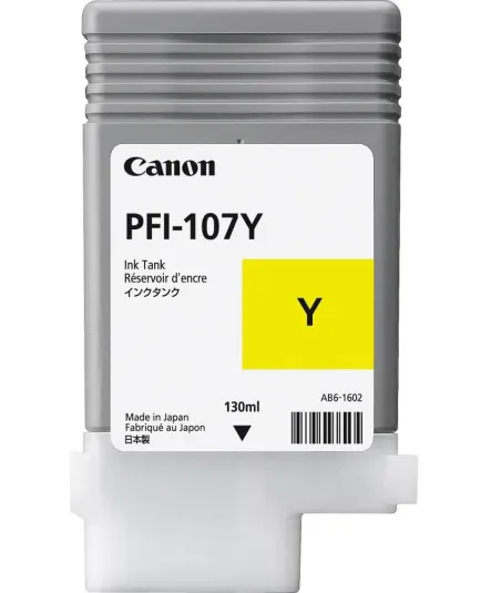 Cartouche d'encre CANON Jaune PFI-107 Y 130ml