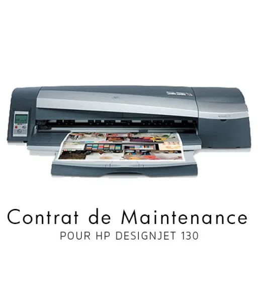 Contrat de maintenance 1 an pour HP 130
