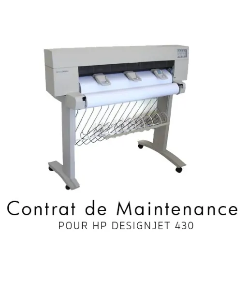 Contrat de maintenance 1 an pour HP 430