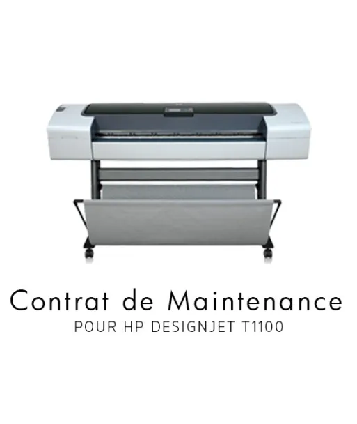 Contrat de maintenance 1 an pour HP T1100