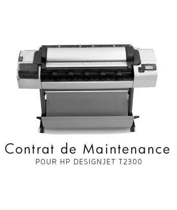 Contrat de maintenance 1 an pour HP T2300