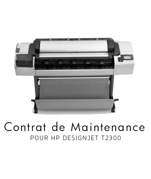 Contrat de maintenance 1 an pour HP T2300