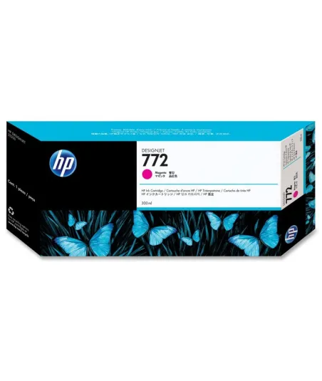 Cartouche d'encre Magenta HP 772, 300Ml