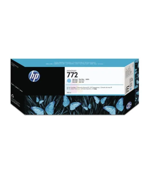 Cartouche d'encre Cyan Clair HP 772, 300Ml