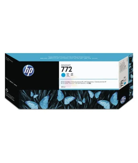 Cartouche d'encre Cyan HP 772, 300Ml