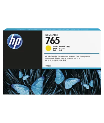 Cartouche d'encre HP 765 Jaune 400ml