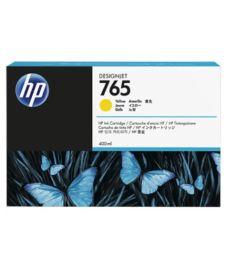 Cartouche d'encre HP 765 Jaune 400ml