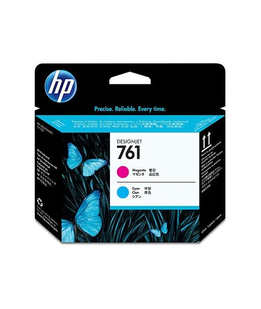 Tête d'impression Magenta et Cyan HP 761