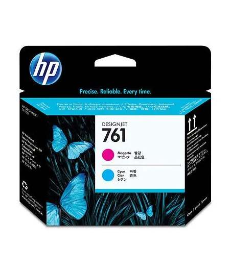 Tête d'impression Magenta et Cyan HP 761