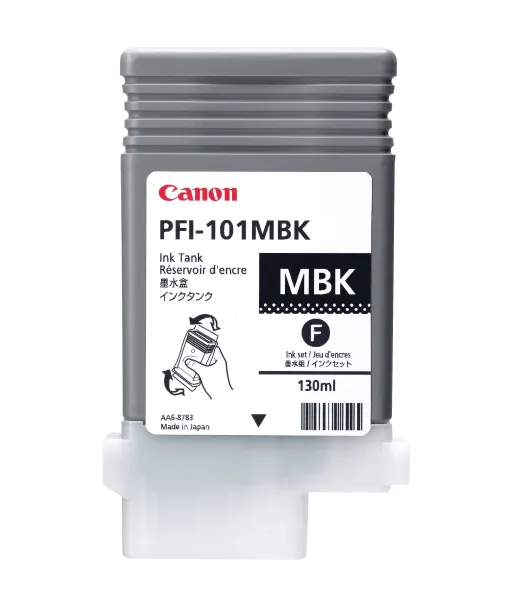 Cartouche d'encre PFI-101MBK Noir Mat 130ml