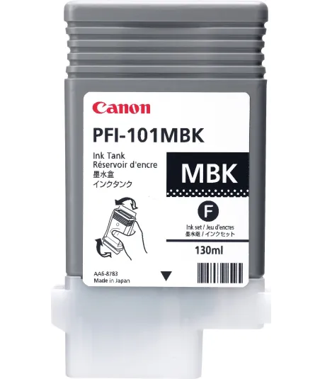 Cartouche d'encre PFI-101MBK Noir Mat 130ml
