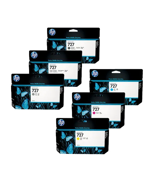 Pack Cartouche d'encre HP 727 -130 ml